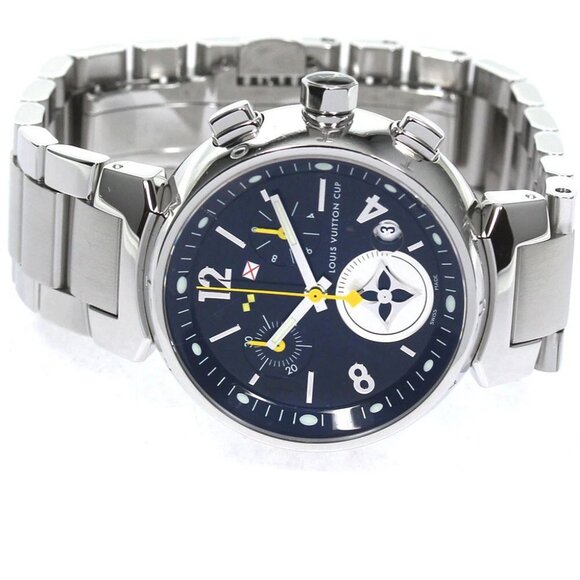 LOUIS VUITTON Tambour Lovely Cup MM Q132G Chronograph Quartz Ladies main image 10